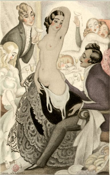 Wegener Erotisk motiv 8